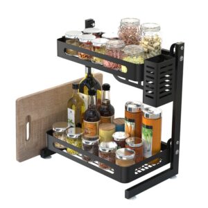 Stainless Steel 2 Tier Spice Rack